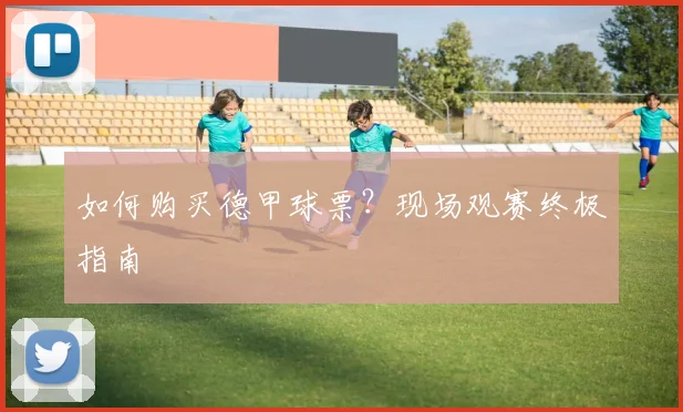 如何购买德甲球票？现场观赛终极指南